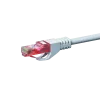 DSIT CAT6 U/UTP sieťový patch kábel, 7,5 m, biely, 100 % meď (DC-62-075)