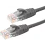 Sieťový kábel DSIT DC-61-150 CAT6 U/UTP, 15 m, sivý, 100 % meď