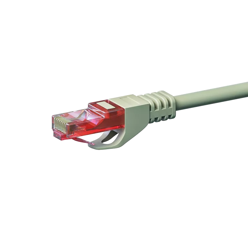 Sieťový kábel DSIT DC-61-150 CAT6 U/UTP, 15 m, sivý, 100 % meď