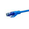 DSIT CAT6a sieťový kábel 100 % meď - U/UTP - 1 meter - modrý (DC-U6A4-010)