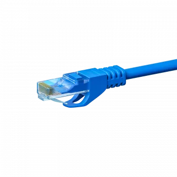 DSIT CAT 6 U/UTP sieťový patch kábel, 2 m, modrý, CCA, RJ45 (DC-C64-020)