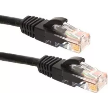 DSIT CAT6a Ethernet patch kábel 100 % meď U/UTP 5m čierny