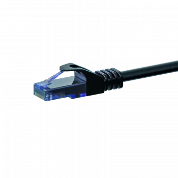 DSIT CAT6a Ethernet patch kábel 100 % meď U/UTP 5m čierny