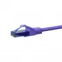 DSIT CAT6a U/UTP 100% meď patch kábel, 7,5 m, fialová, RJ45, 10Gbps, 500MHz