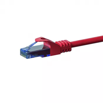 DSIT CAT6a sieťový kábel 100% meď U/UTP 10 m červená (DC-U6A5-100)