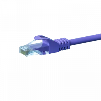 DSIT CAT5e Ethernet patch kábel U/UTP 10m fialová 100% meď