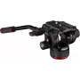 Hlava statívu Manfrotto MVH504XAH 504X, hliník, čierna