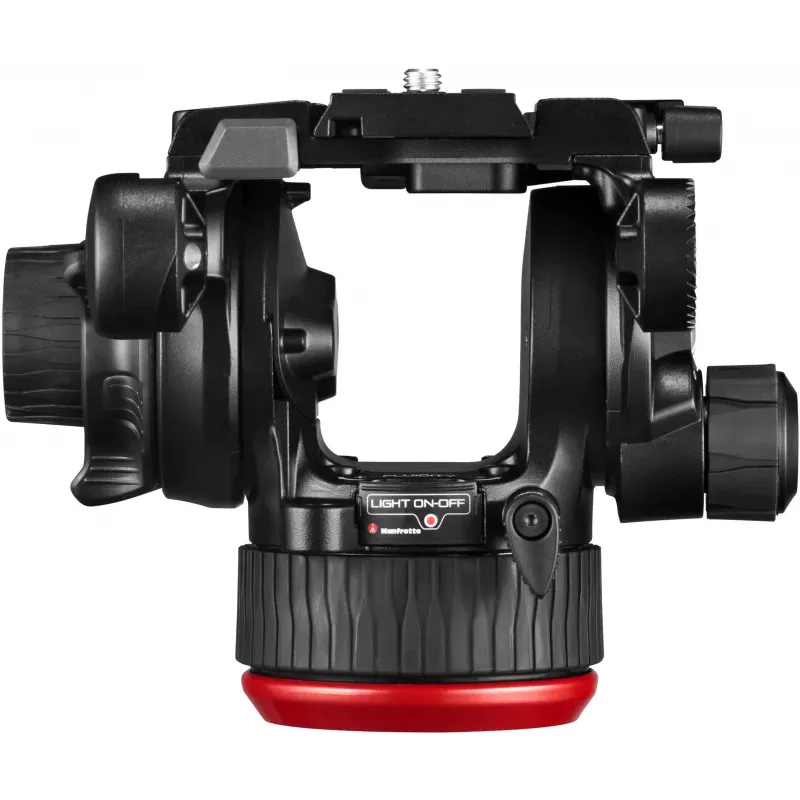 Hlava statívu Manfrotto MVH504XAH 504X, hliník, čierna