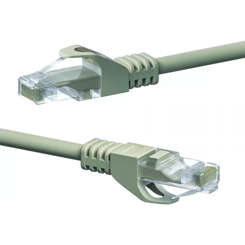 DSIT CAT5e sieťový kábel U/UTP 15m sivý 100% meď (DC-51-150)