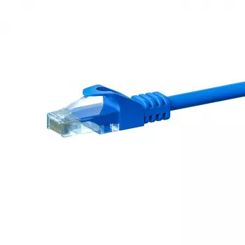 DSIT CAT5e U/UTP sieťový patch kábel, 20 m, modrá, 100% meď (DC-54-200)