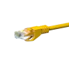 DSIT CAT5e U/UTP sieťový kábel, 20 m, žltý, 100% meď (DC-57-200)