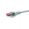 DSIT CAT 6 S/FTP LSOH patch kábel, 0,5 m, biela (DC-S62-005)