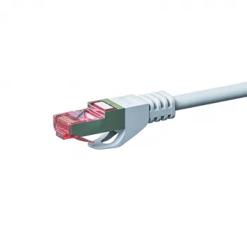 DSIT CAT 6 S/FTP LSOH patch kábel, 0,5 m, biela (DC-S62-005)