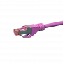 DSIT CAT 6 S/FTP LSOH sieťový patch kábel, 2 m, ružový
