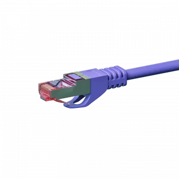 DSIT CAT 6 S/FTP LSOH sieťový kábel, 50 m, fialová