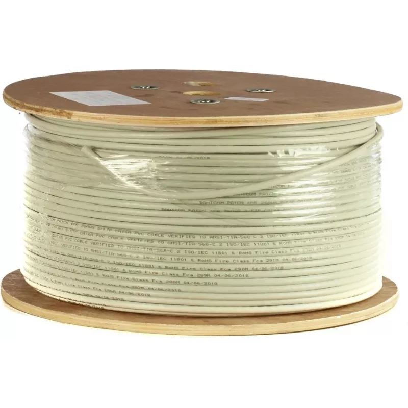 DSIT DANICOM CAT6A S/FTP 305m LSZH Fca sieťový inštalačný kábel (DC-SFTP6A-305-FCA)