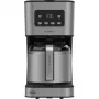 Cecotec Coffee 66 Drop & Thermo Time filtrovací kávovar, 1,2 l termokanvica, 950 W, nerez/čierna