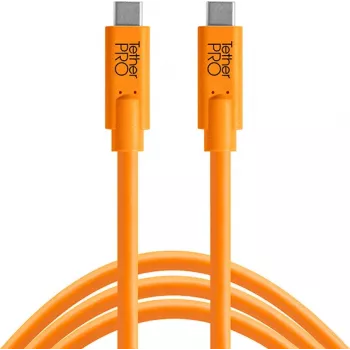 Tether Tools TetherPro kábel USB-C na USB-C, 0.9 m, oranžový (CUC03-ORG)