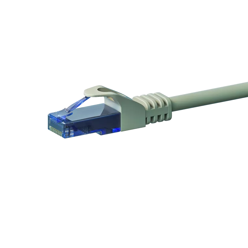 DSIT CAT6a sieťový kábel 100 % meď - U/UTP - 3 metre - sivý (DC-U6A1-030)