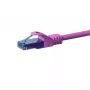DSIT CAT6a U/UTP 30 m ružový sieťový patch kábel, 100 % meď, 10 Gbps, RJ45