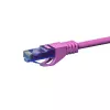 DSIT CAT6a U/UTP 30 m ružový sieťový patch kábel, 100 % meď, 10 Gbps, RJ45