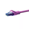 DSIT CAT6a U/UTP 30 m ružový sieťový patch kábel, 100 % meď, 10 Gbps, RJ45