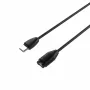 FIXED USB-C na Garmin nabíjací kábel 2 m čierny - Forerunner Fenix Venu Vivoactive Instinct