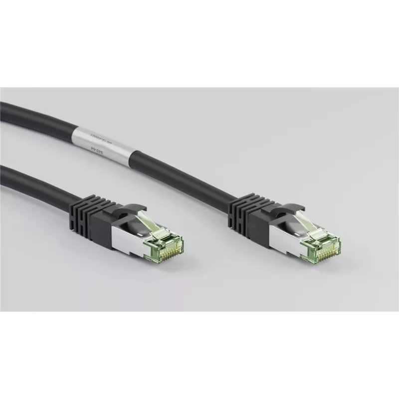 DSIT RJ45 sieťový kábel S/FTP PiMF CAT 8 čierny 5m