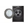 LG F2V7SLIM9B Slim-Fit 9kg práčka s AI DD a parou - biela