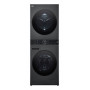 LG ELECTRONICS WashTower WT1210BBF (WiFi) 12kg/10kg práčka so sušičkou s AI DD™, Steam+ a ezDispense™ – Black Steel