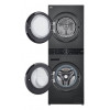 LG ELECTRONICS WashTower WT1210BBF (WiFi) 12kg/10kg práčka so sušičkou s AI DD™, Steam+ a ezDispense™ – Black Steel