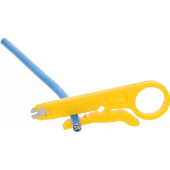DSIT DC-PINCHER-CUT automatické odizolovacie kliešte s integrovaným nožom na káble, 0.2-6.0 mm² / 24-10 AWG, samonastavovacie, čierna/červená