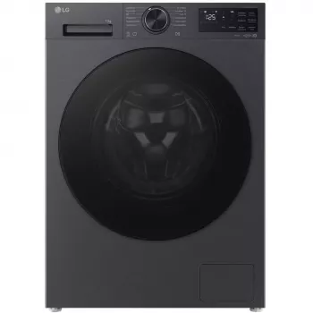 LG F4WX709YB 9kg práčka s predným plnením s AI DD™, Steam™, Wi-Fi, grafitová