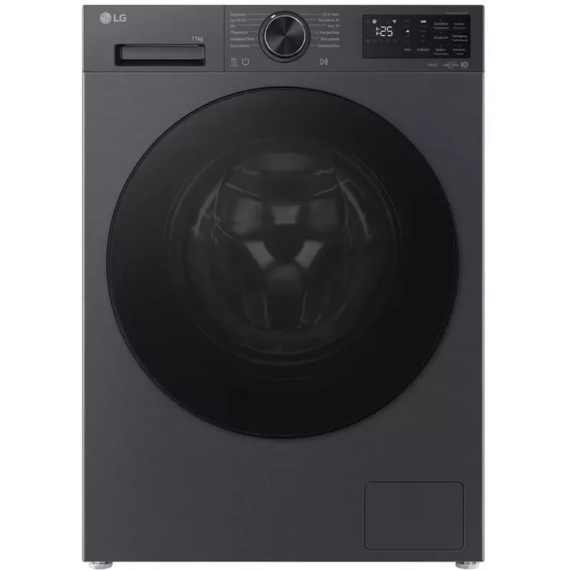 LG F4WX709YB 9kg práčka s predným plnením s AI DD™, Steam™, Wi-Fi, grafitová