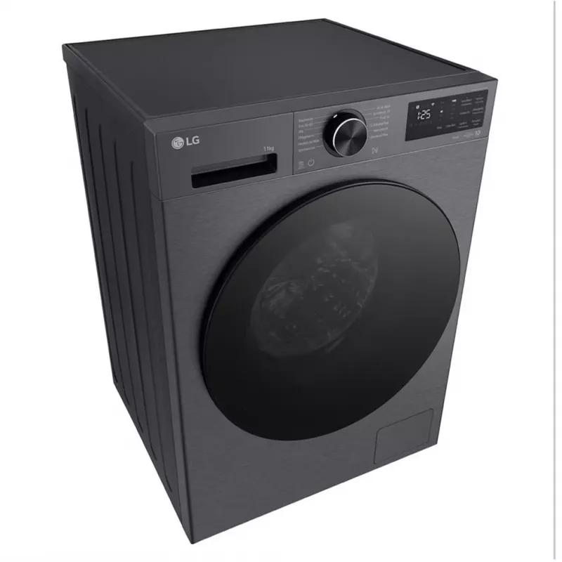 LG F4WX709YB 9kg práčka s predným plnením s AI DD™, Steam™, Wi-Fi, grafitová