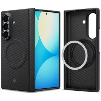 Spigen AirSkin Aramid MagSafe puzdro pre Samsung Galaxy Z Fold 8 Ultra - matná čierna