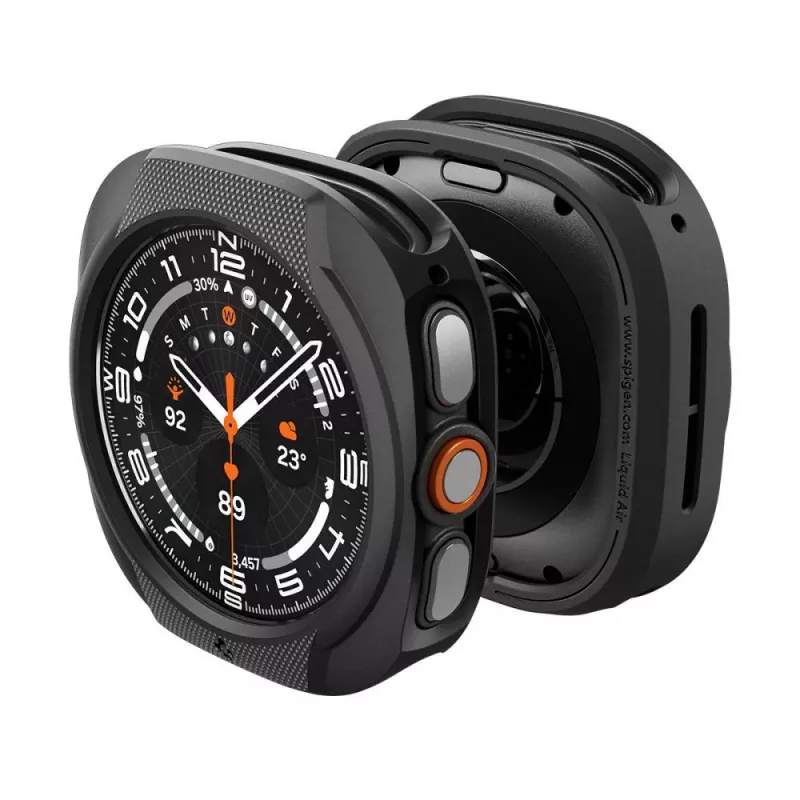 Spigen Liquid Air puzdro pre Samsung Galaxy Watch Ultra 2 2026 (47mm) - matná čierna
