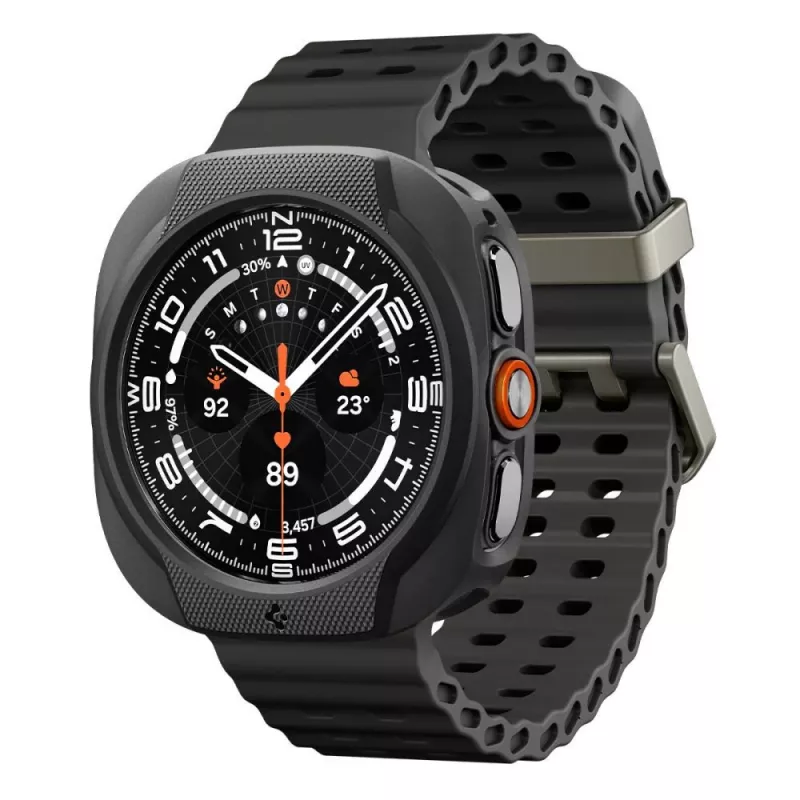 Spigen Liquid Air puzdro pre Samsung Galaxy Watch Ultra 2 2026 (47mm) - matná čierna