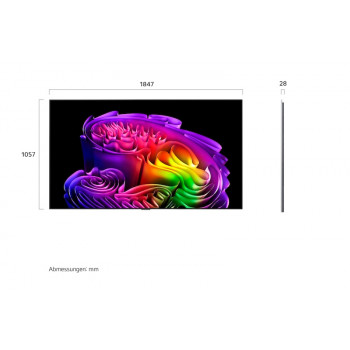 LG OLED83G67LW 83 palcov OLED evo Gallery Edition 4K Smart TV s α9 Gen5 AI procesorom, 120Hz, Dolby Vision IQ, Dolby Atmos, webOS 22, G-Sync/FreeSync, držiak na stenu v balení