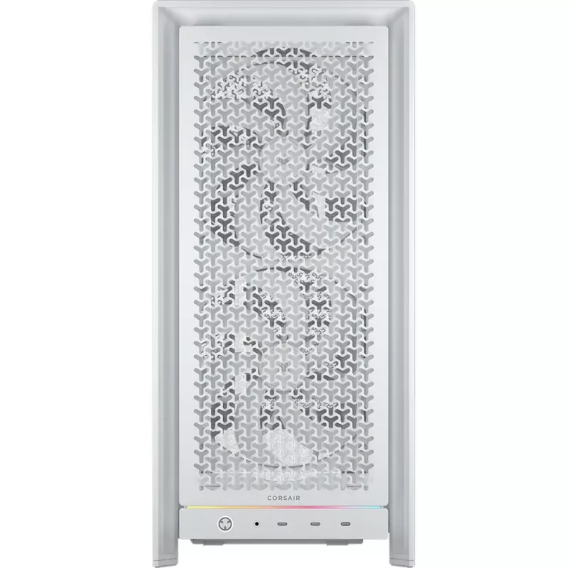 CORSAIR FRAME 5000D WORKSTATION modulárna Midi-Tower PC skriňa, E-ATX, 2x 200 mm + 1x 140 mm ventilátory, biela (CC-9011331-WW)
