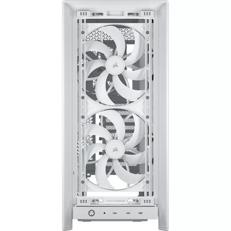 CORSAIR FRAME 5000D WORKSTATION modulárna Midi-Tower PC skriňa, E-ATX, 2x 200 mm + 1x 140 mm ventilátory, biela (CC-9011331-WW)