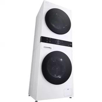 LG WashTower WT1210WWF práčka so sušičkou s Wi-Fi, 12kg, s tepelným čerpadlom, biela