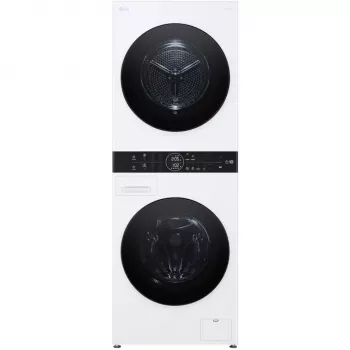 LG WashTower WT1210WWF práčka so sušičkou s Wi-Fi, 12kg, s tepelným čerpadlom, biela