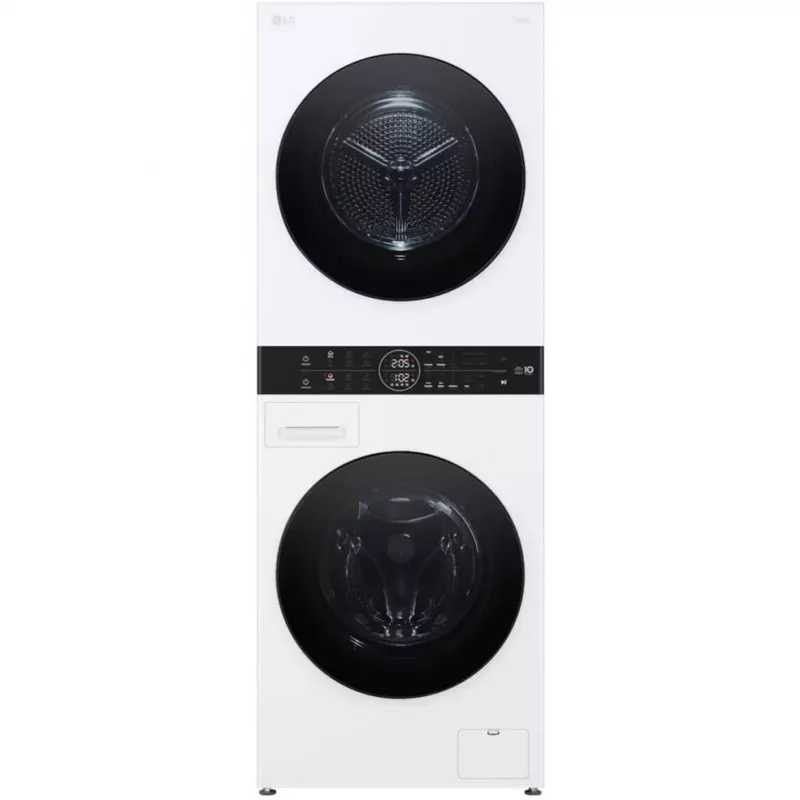 LG WashTower WT1210WWF práčka so sušičkou s Wi-Fi, 12kg, s tepelným čerpadlom, biela