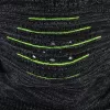 BUFF DryFlx Pro kukla - čierna, bezšvová 4-way stretch, termo, reflexná