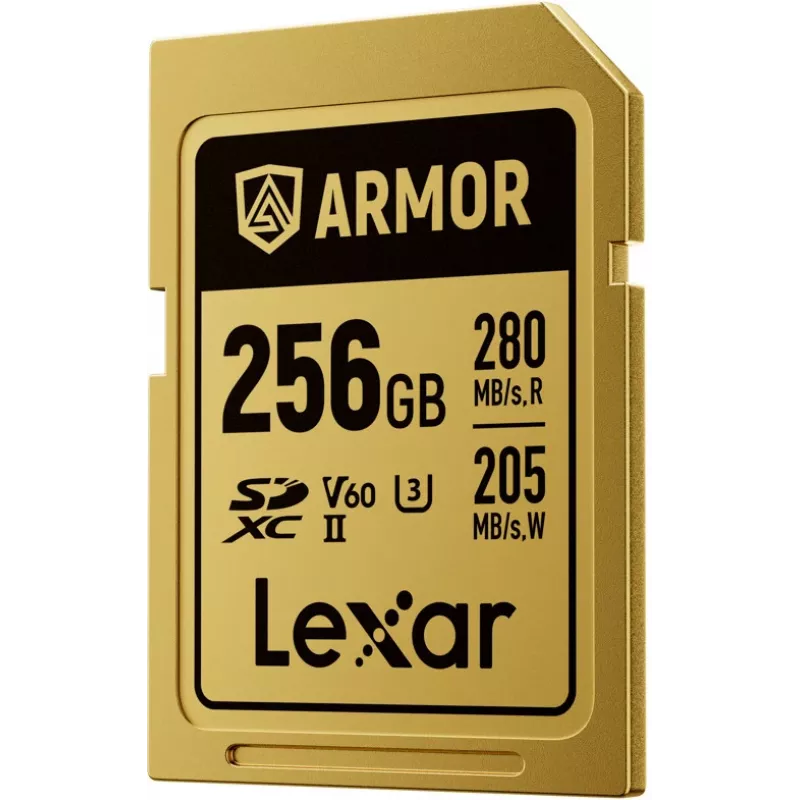 Lexar Professional ARMOR GOLD SDXC UHS-II pamäťová karta, 256 GB, V60 (LSDAMGL256G-RNNNG)