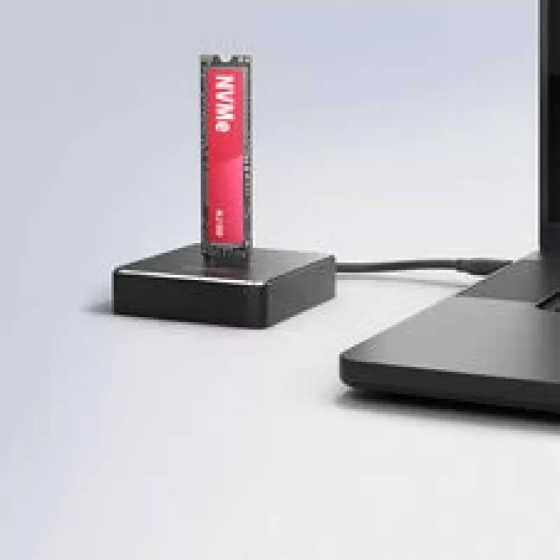 AXAGON ADSA-M2C11 USB-C 10Gbps dokovacia stanica pre M.2-NVMe alebo SATA SSD