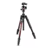 Manfrotto MKBFRTA4RD-BH Befree 4-sekčný hliníkový cestovný statív s guľovou hlavou, červený