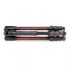 Manfrotto MKBFRTA4RD-BH Befree 4-sekčný hliníkový cestovný statív s guľovou hlavou, červený