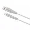Joby nabíjací a synchronizačný kábel Lightning, 1,2 m, strieborný (JB01814-BWW)